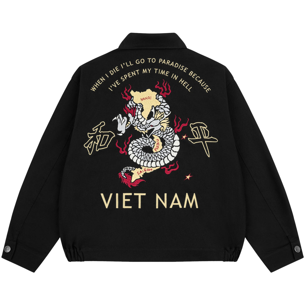 Paradise4Saigon - Peace Tour Unity Crew Jacket