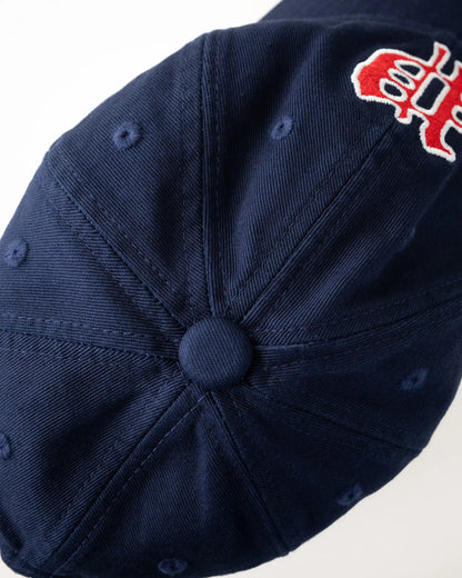 Pseushi - Washed Twill Baseball Cap - Navy