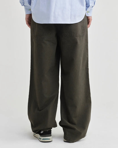 Pseushi - Loose Cut Ripstop Carpenter Pant - Khaki