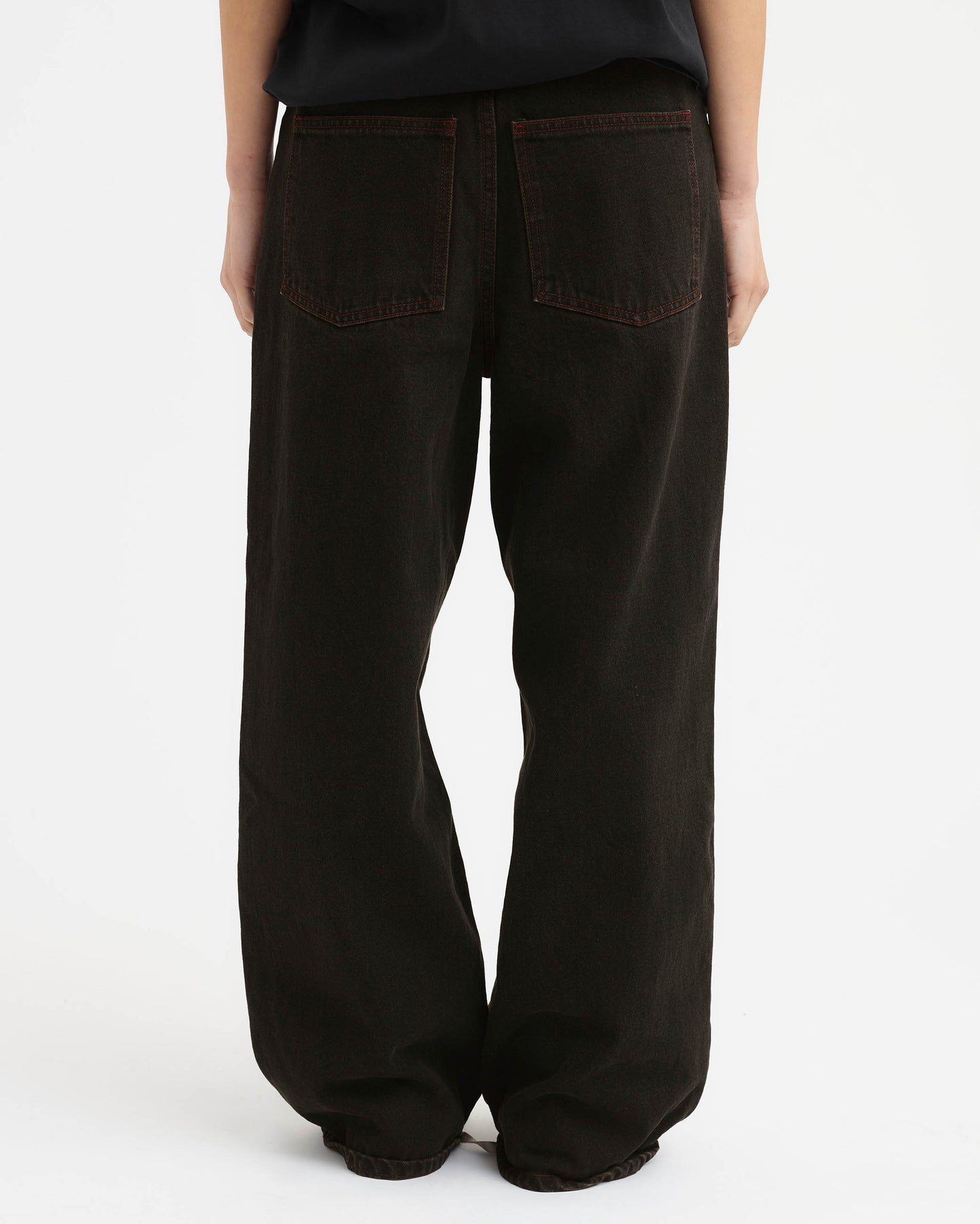 Pseushi - Loose Jeans - Mud Wash