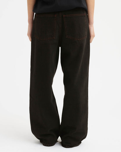 Pseushi - Loose Jeans - Mud Wash