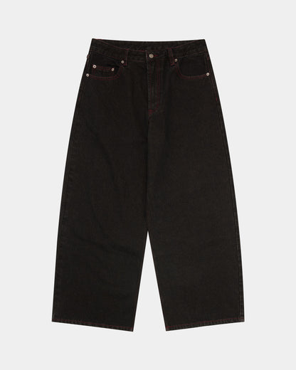 Pseushi - Loose Jeans - Mud Wash