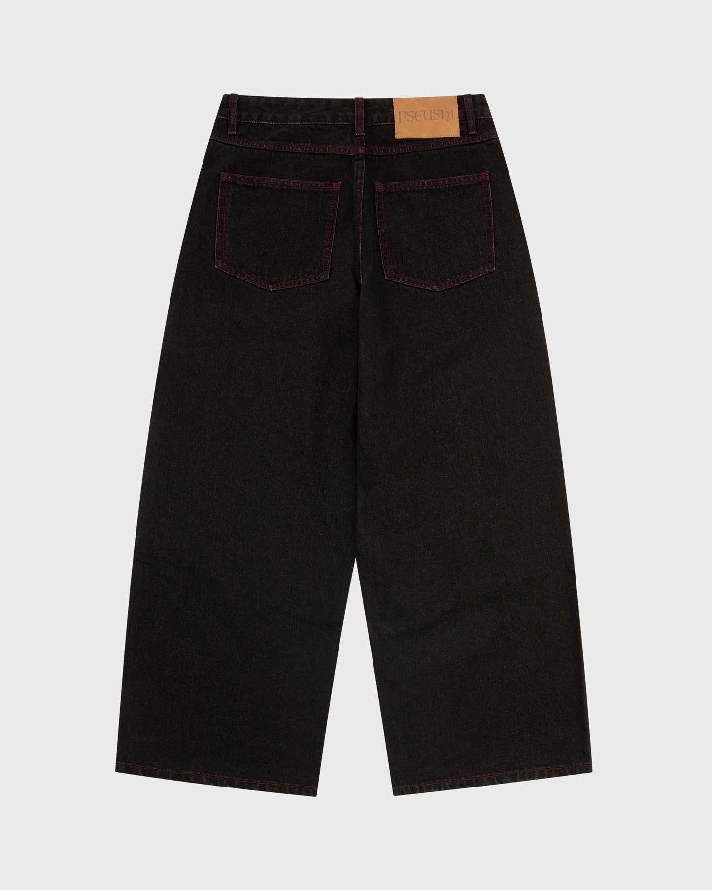 Pseushi - Loose Jeans - Mud Wash