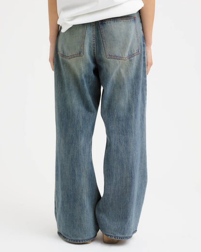 Pseushi - Loose Jeans - Vintage Wash