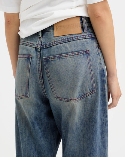 Pseushi - Loose Jeans - Vintage Wash