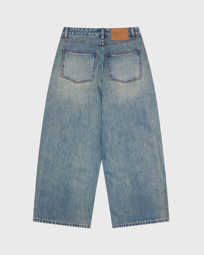 Pseushi - Loose Jeans - Vintage Wash