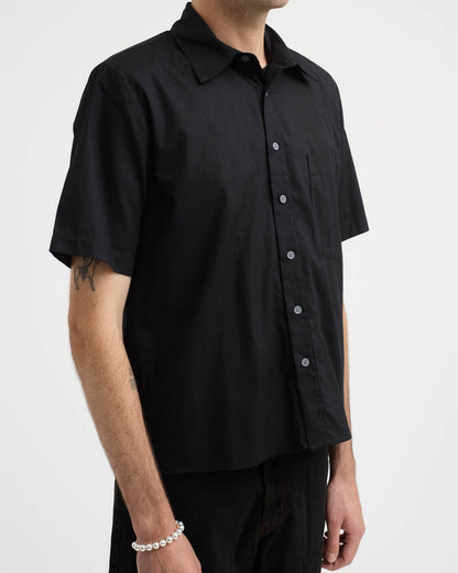 Pseushi - Short Sleeve Shirt - Black