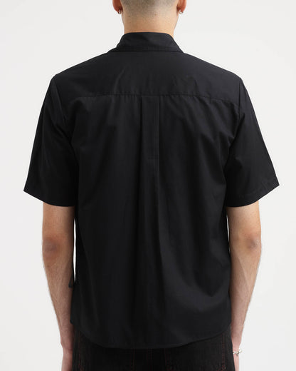 Pseushi - Short Sleeve Shirt - Black