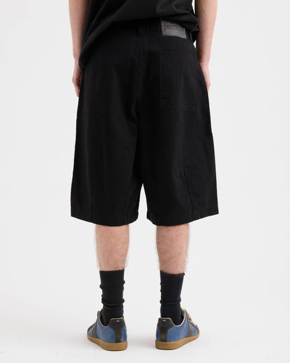 Pseushi - Pleated Balloon Shorts - Black