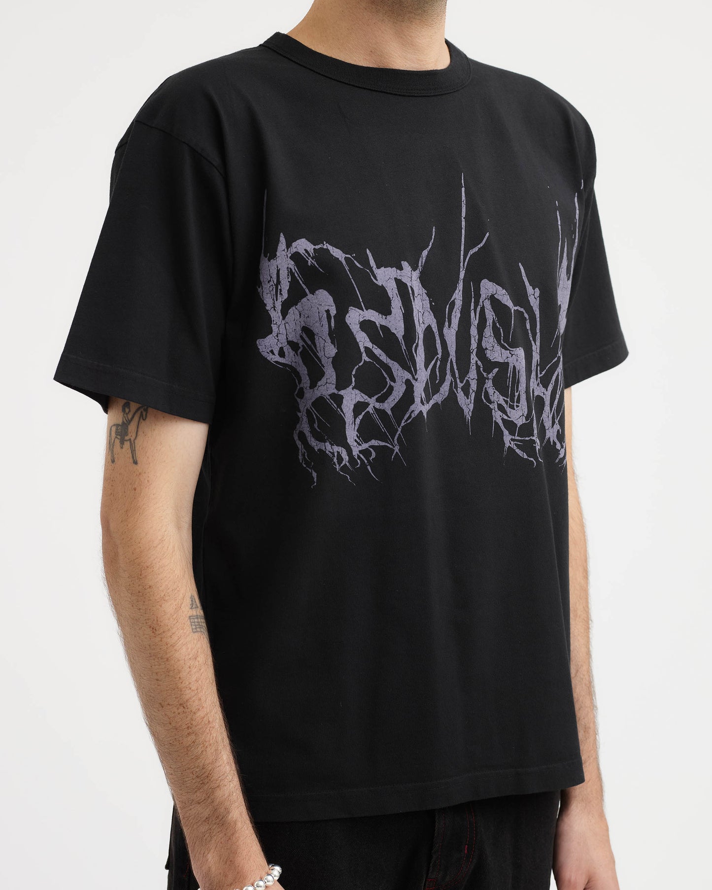 Pseushi - Metal Tee - Black