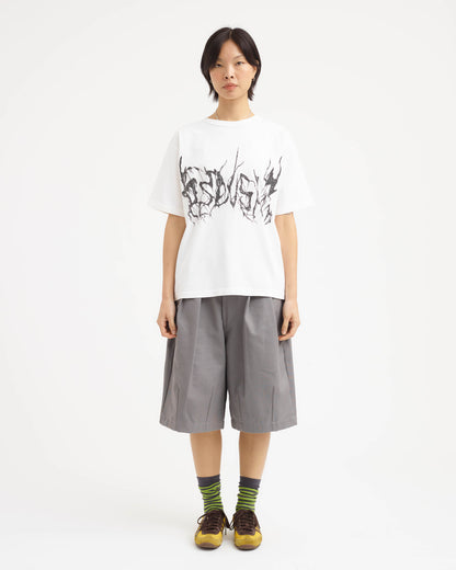 Pseushi - Metal Tee - White