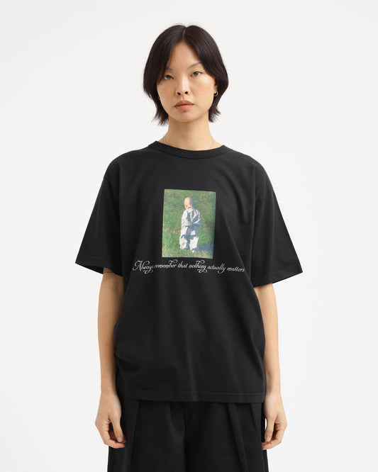Pseushi - Nothing Tee - Black