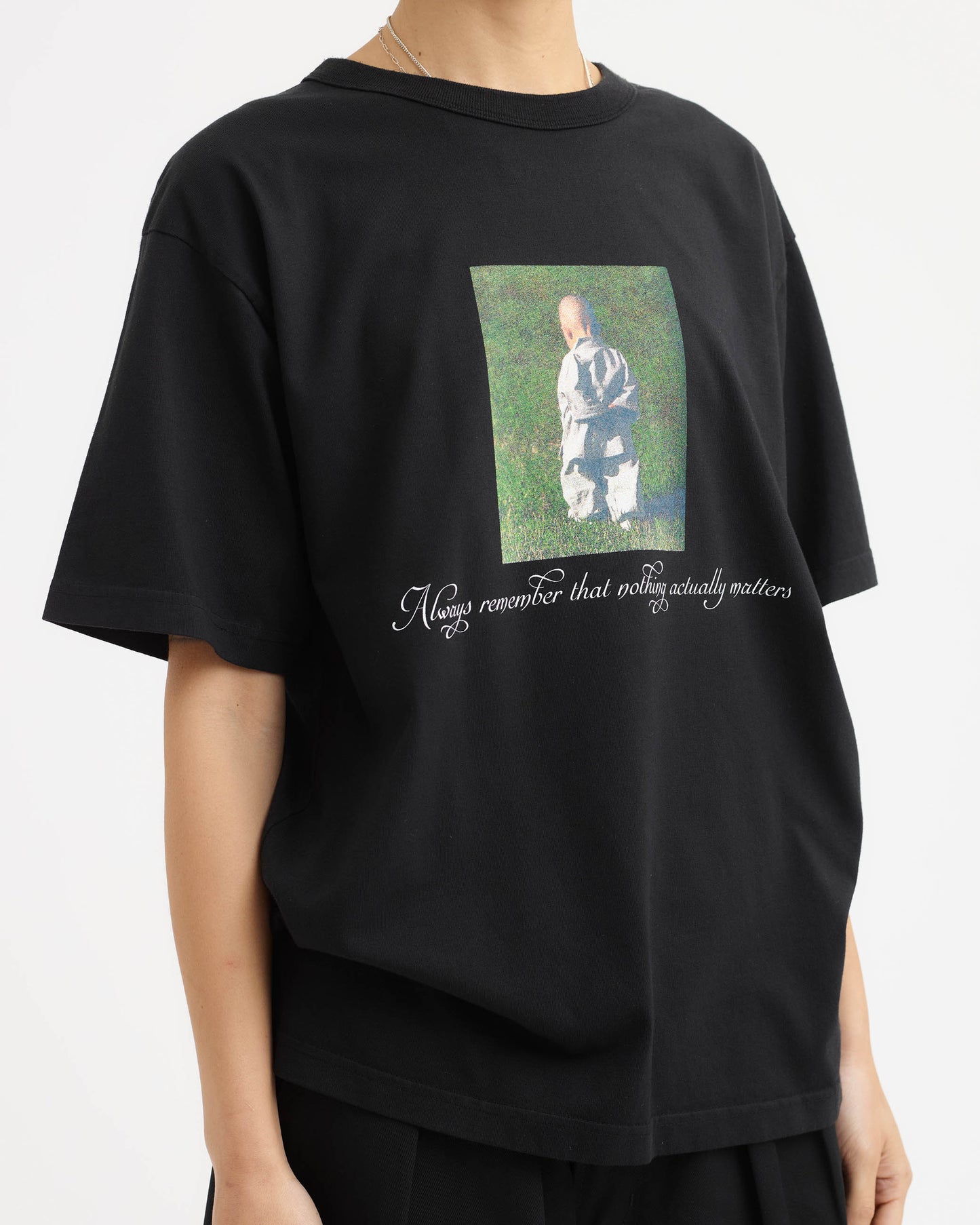 Pseushi - Nothing Tee - Black