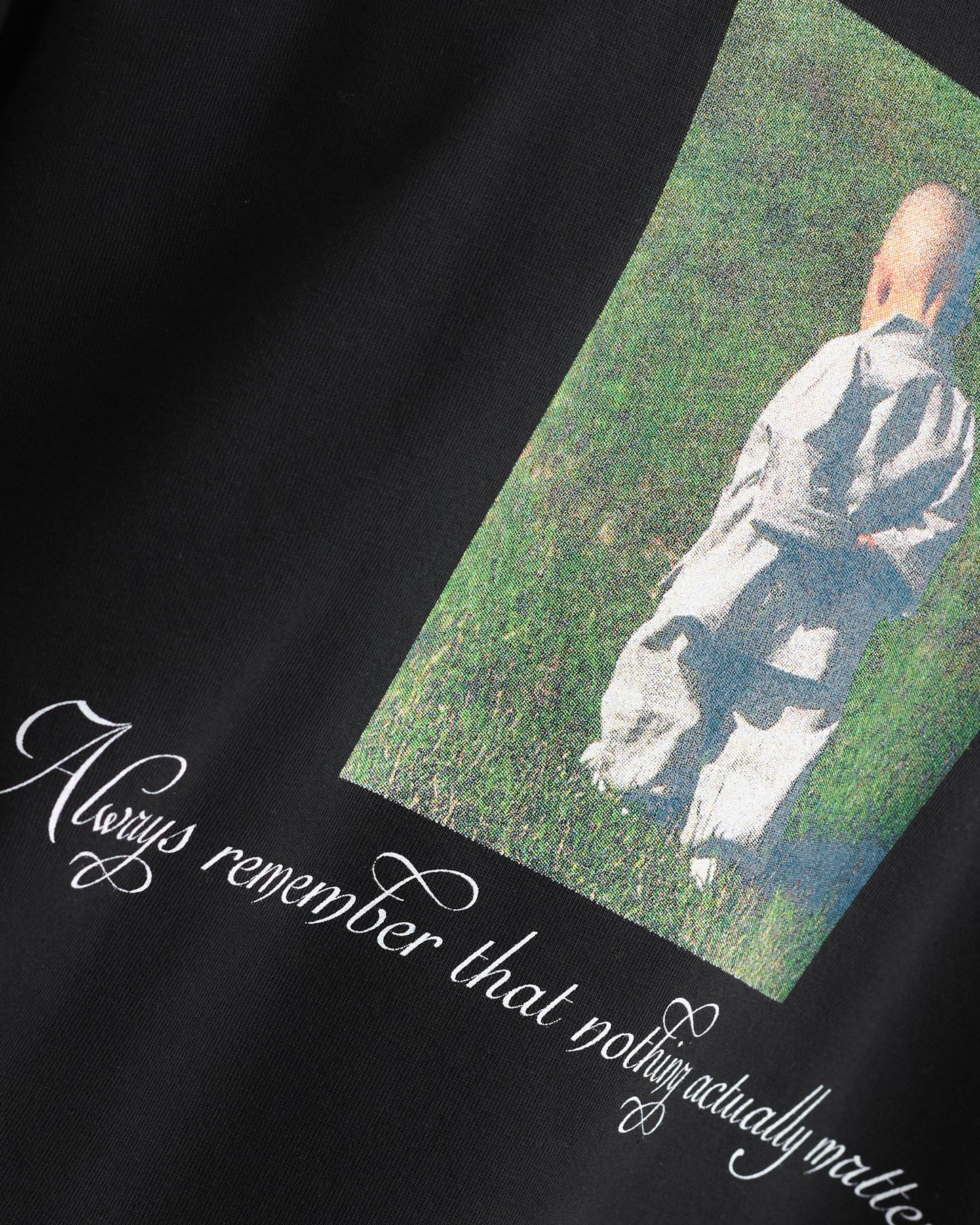 Pseushi - Nothing Tee - Black