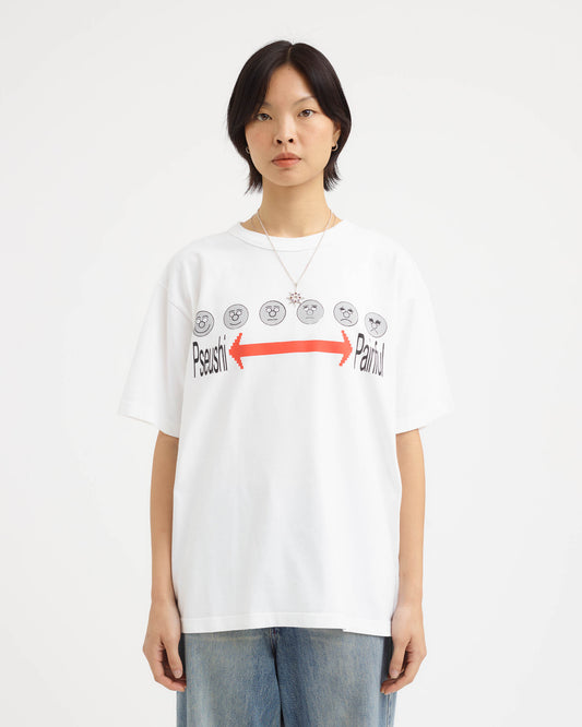 Pseushi - Pain Tee - White