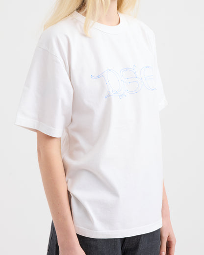 Pseushi - Gothic Logo Tee - White