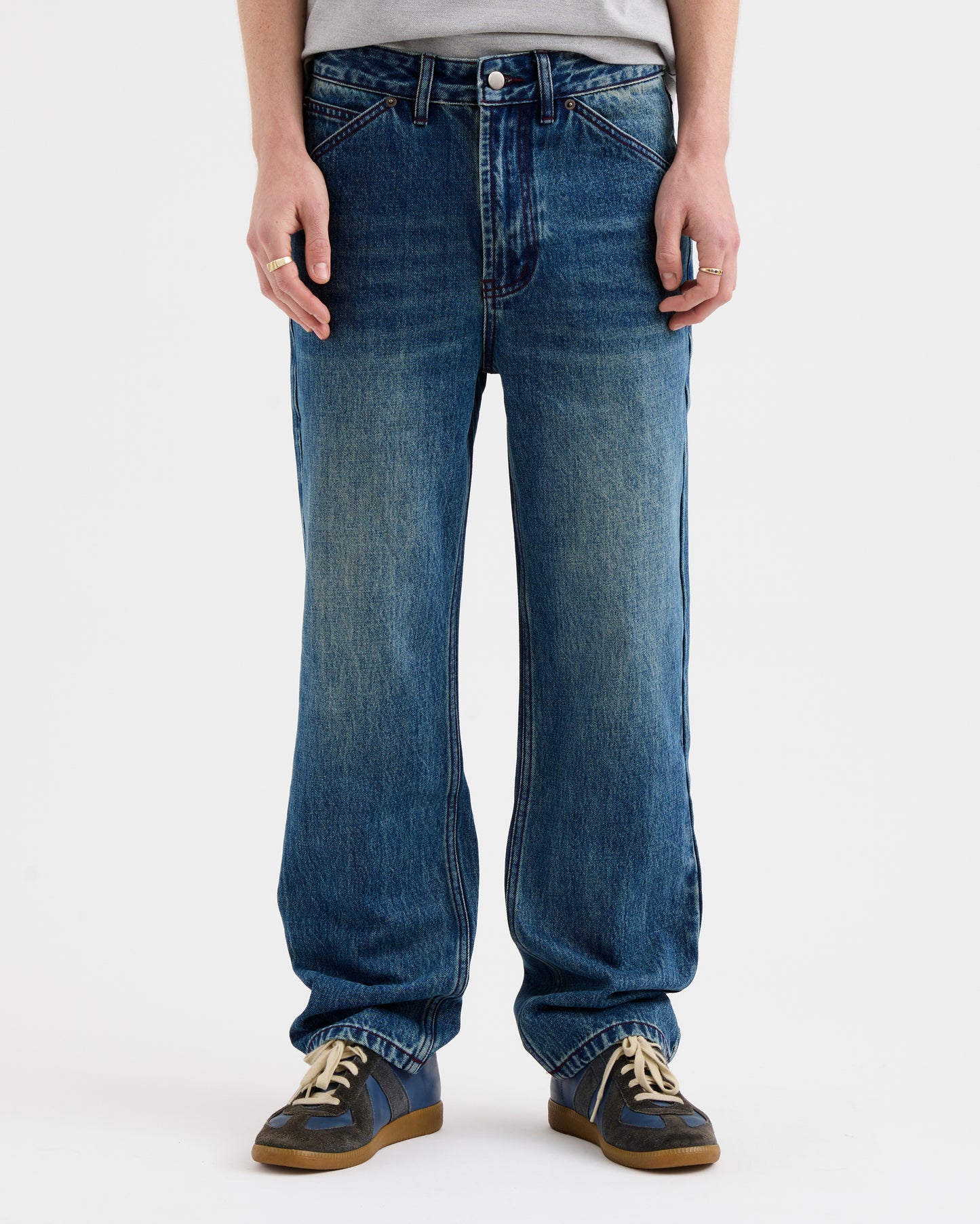 Pseushi - Standard Cut - Vintage Wash Denim