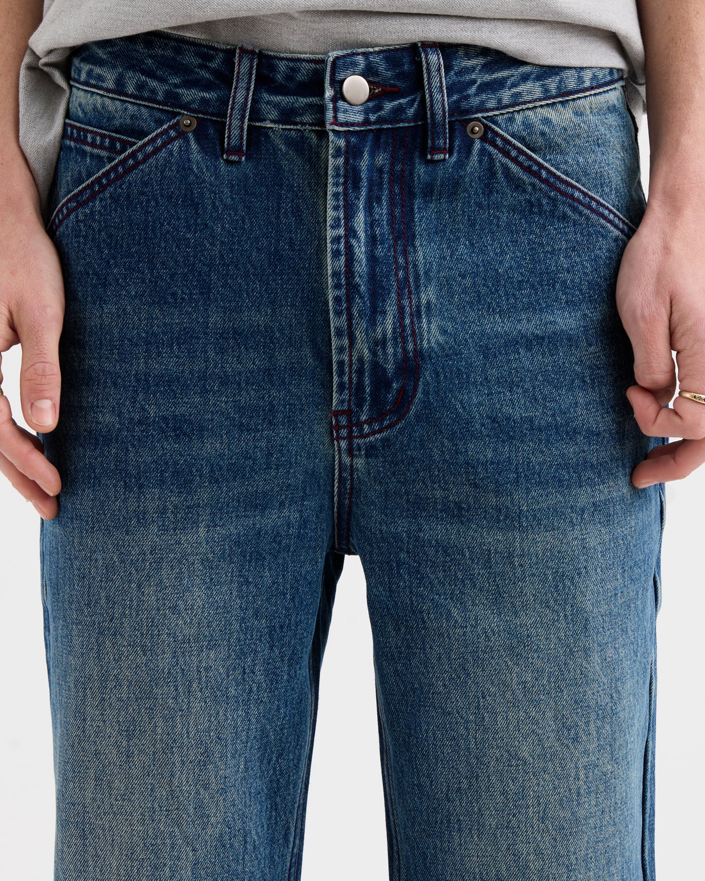 Pseushi - Standard Cut - Vintage Wash Denim