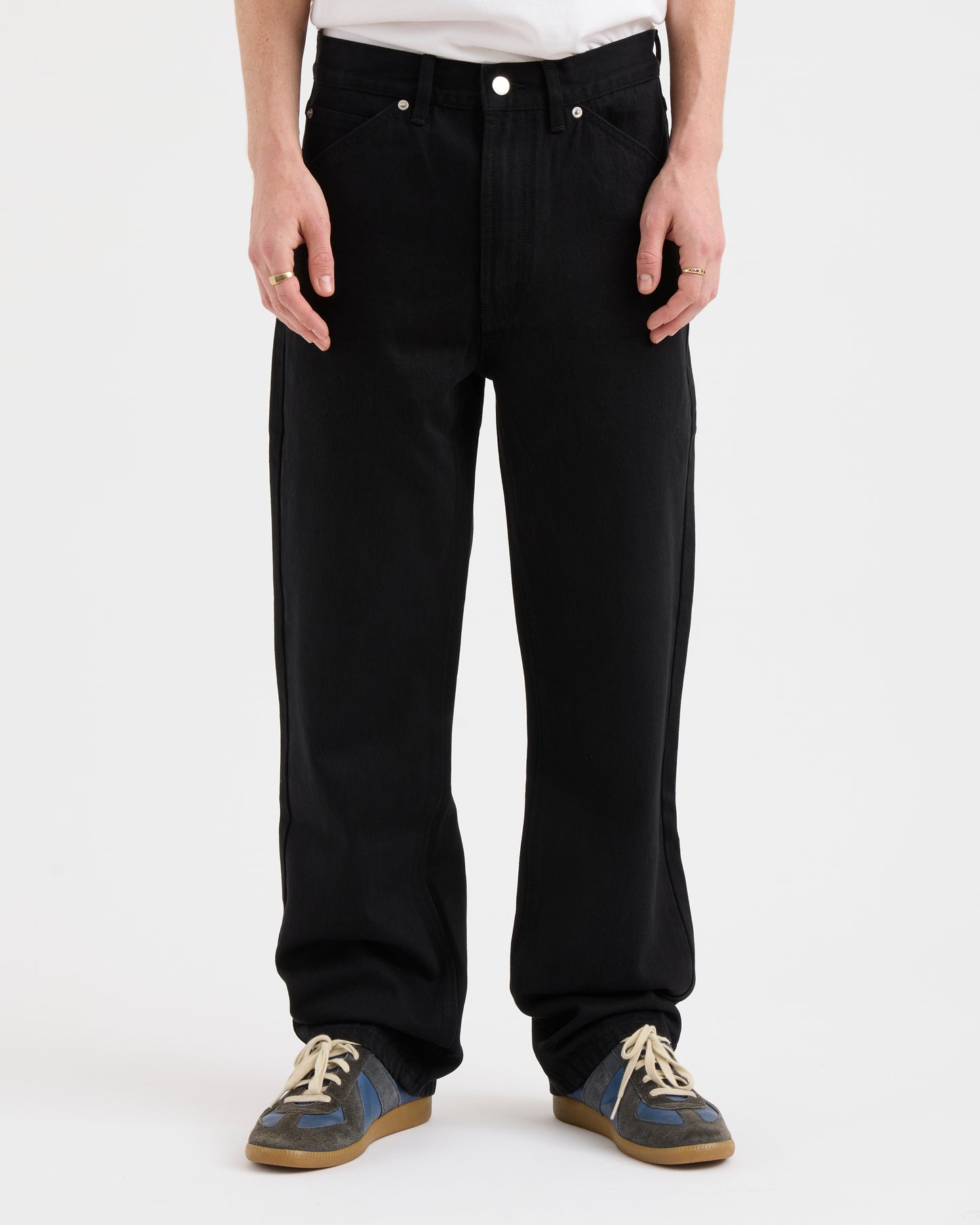 Pseushi - Standard Cut - Rinse Wash Black Denim