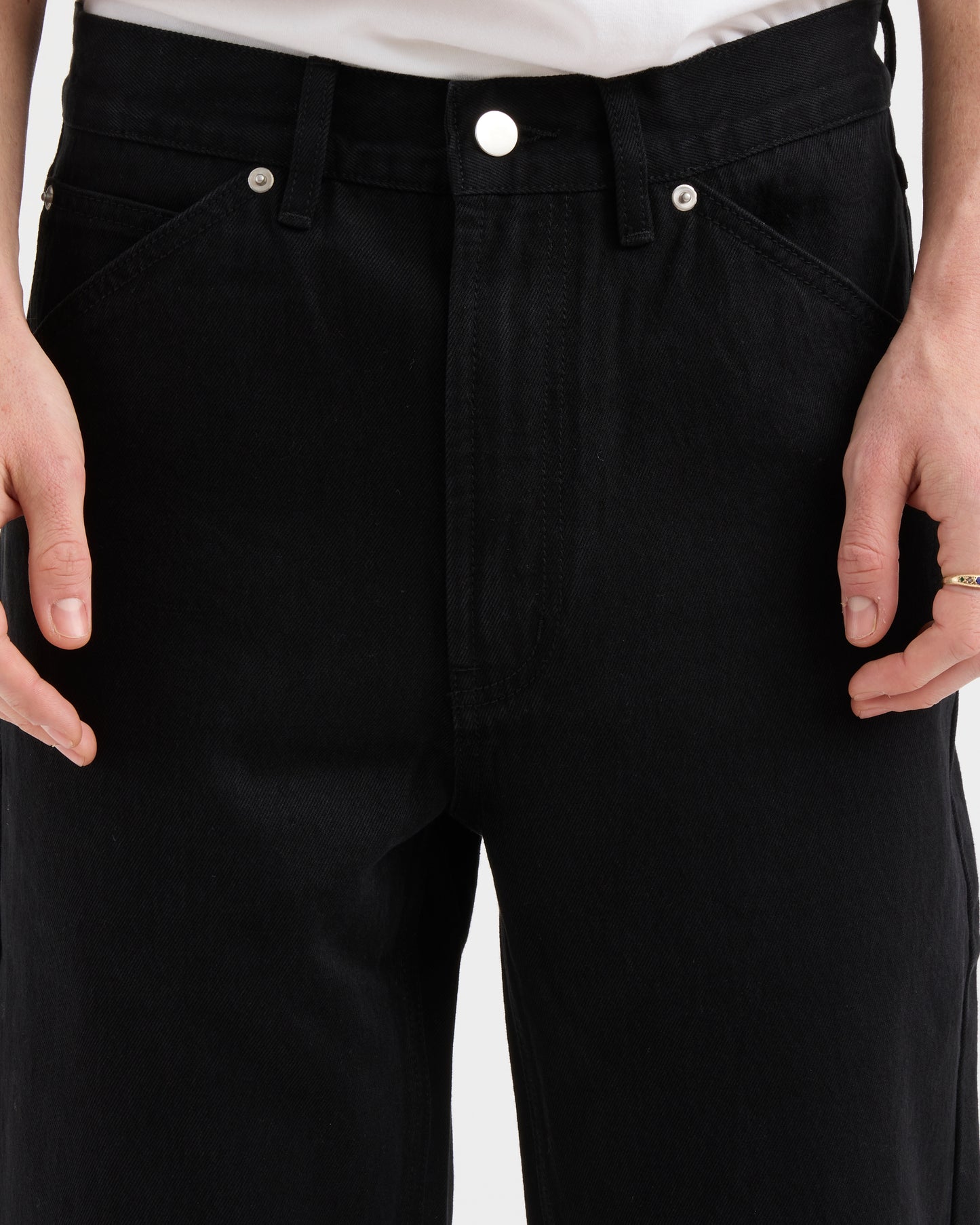 Pseushi - Standard Cut - Rinse Wash Black Denim