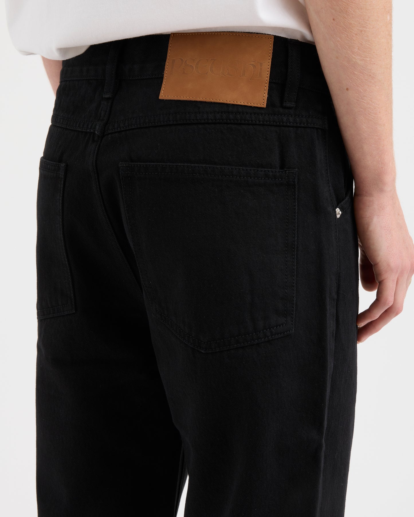 Pseushi - Standard Cut - Rinse Wash Black Denim