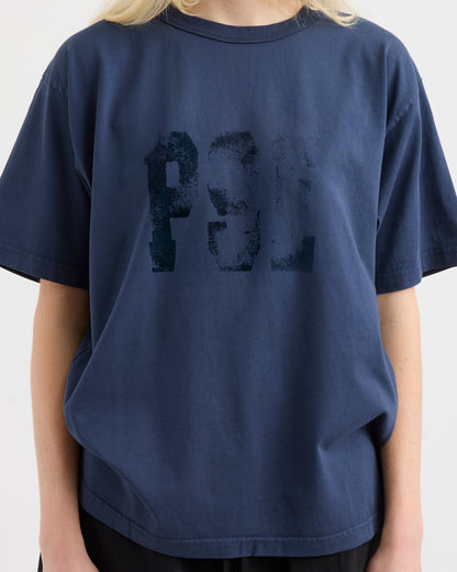 Pseushi - Boot Tee - Navy