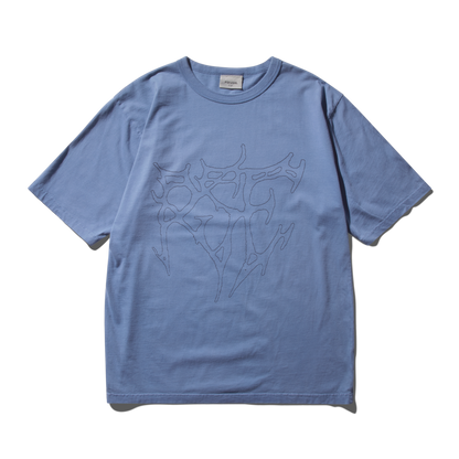 Pseushi - Curse Tee - Dolphin Blue