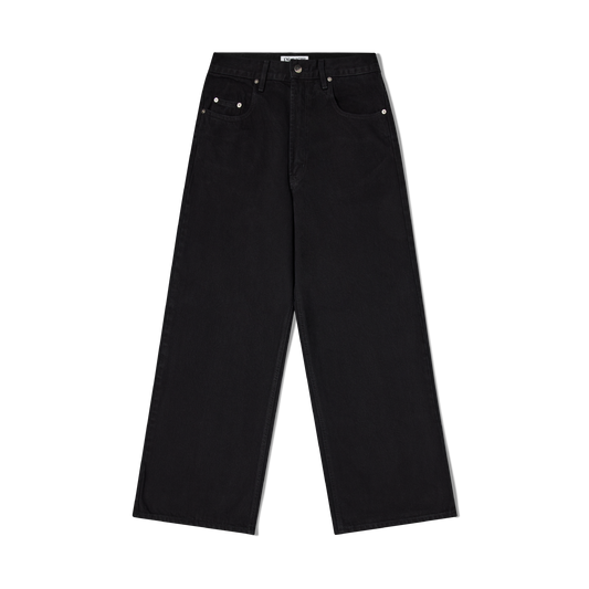 Pseushi - Loose Jeans - Rinsed Black