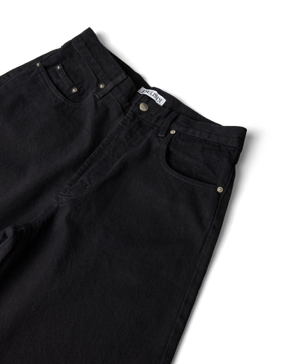 Pseushi - Loose Jeans - Rinsed Black