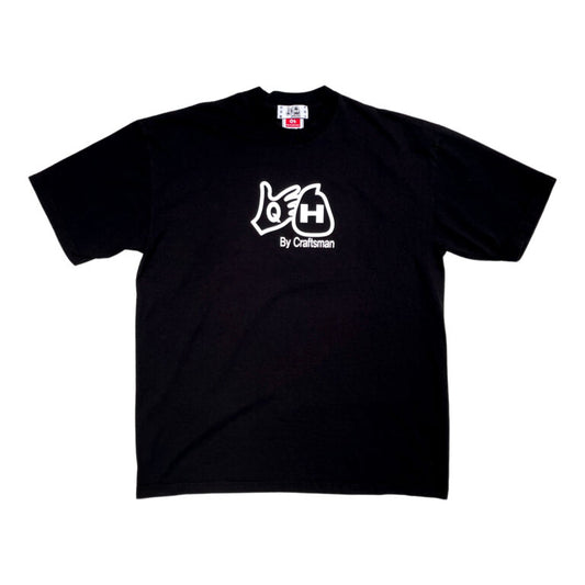 Quispiam Habilis - "QH LOGO" S/S T-Shirt - Black