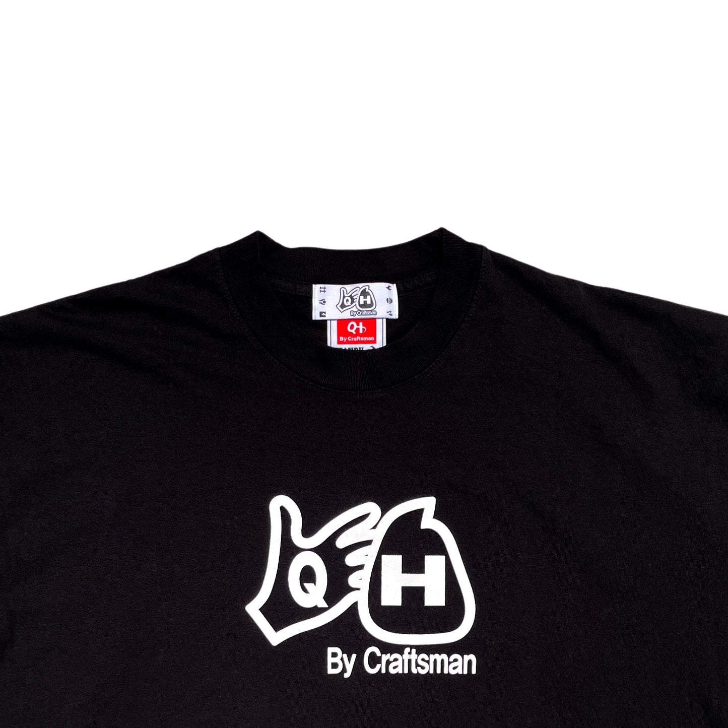 Quispiam Habilis - "QH LOGO" S/S T-Shirt - Black