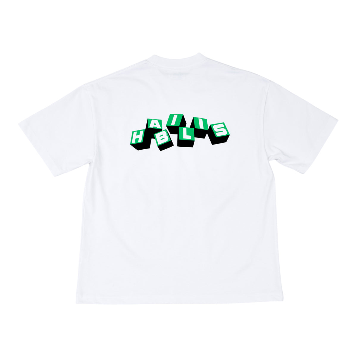 Quispiam Habilis - QH Square Logo Tee - White