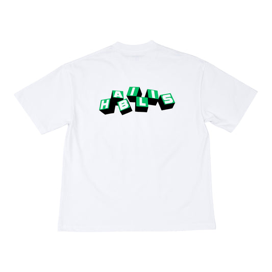 Quispiam Habilis - QH Square Logo Tee - White