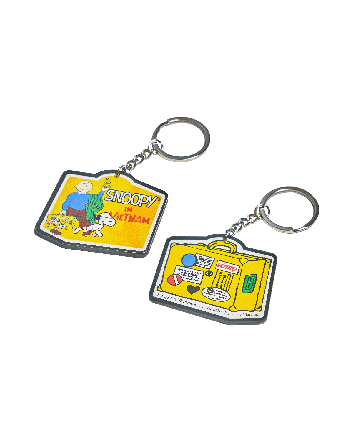 VUTRU Inc - Snoopy In Vietnam Keychain - Multi