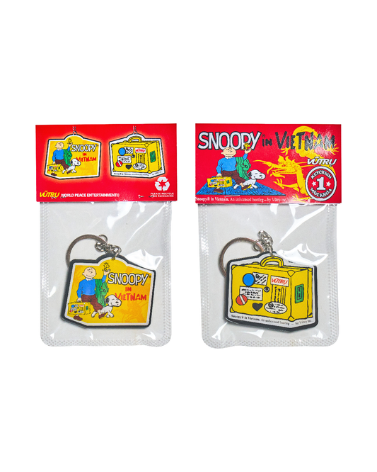 VUTRU Inc - Snoopy In Vietnam Keychain - Multi