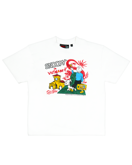 VUTRU Inc - Snoopy in Vietnam T-Shirt - White