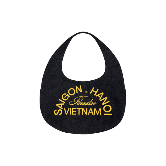 Paradise4Saigon - Unity Croissant Bag - Denim