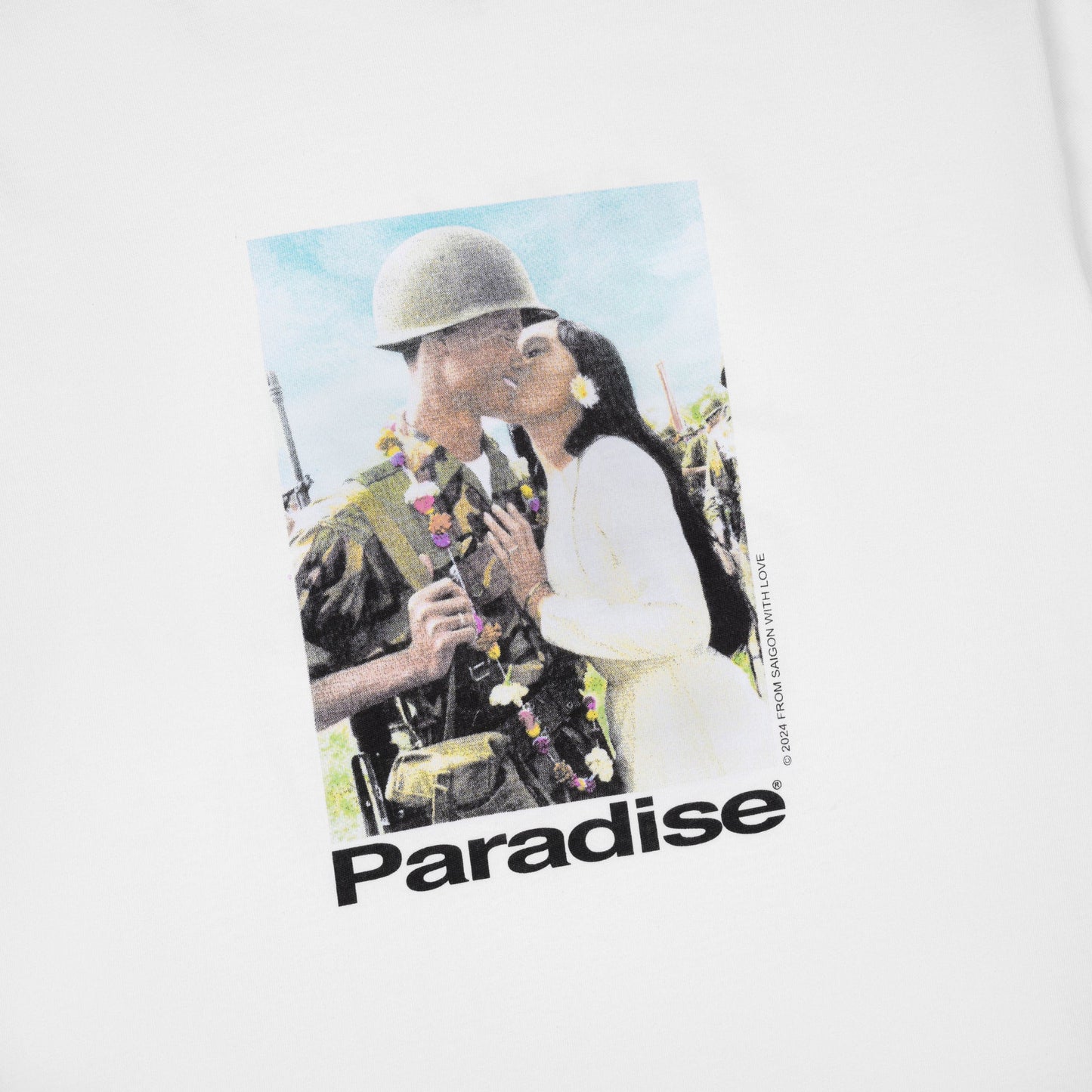 Paradise - Love is Love Tee - White