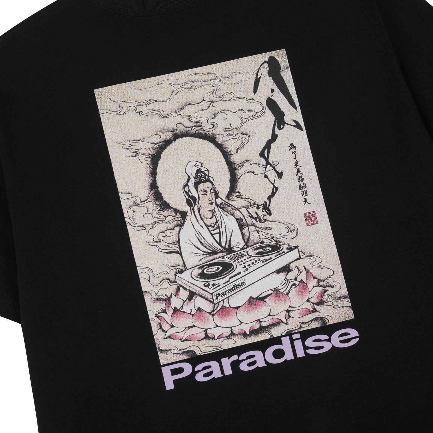 Paradise - DJ Guan Yin T-Shirt - Black