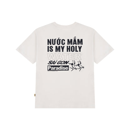 Paradise - Holy Nuoc Mam T-Shirt - Cream