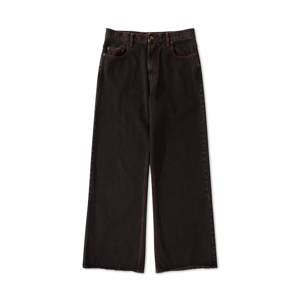 Pseushi - Baggy Jeans - Mud Wash