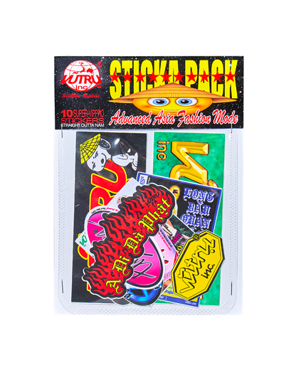 VUTRU Inc -  Advanced Asia Fashion Mode 10-Sticker Pack - Multi