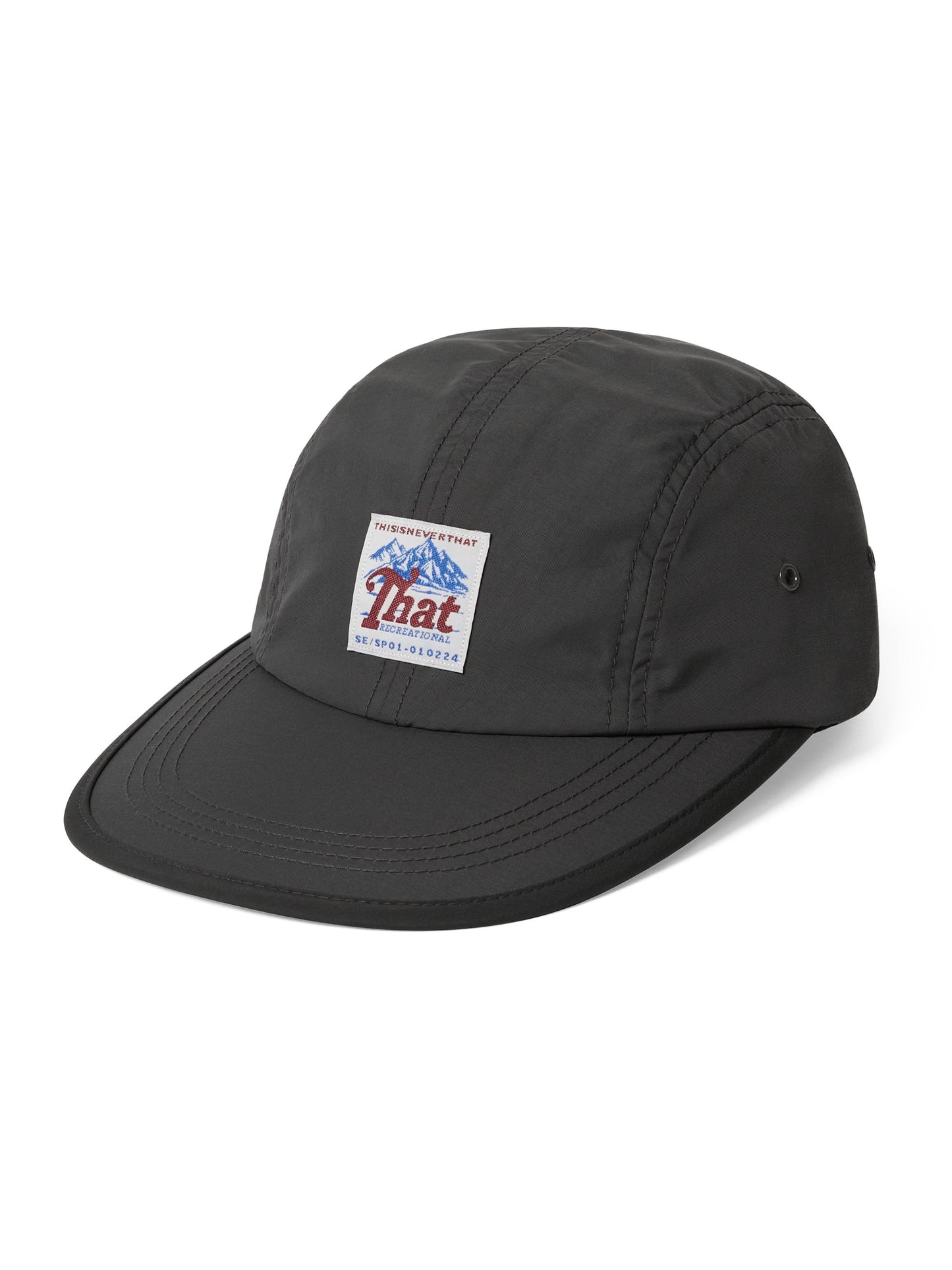 Thisisneverthat - Supplex Long Bill Cap - Charcoal
