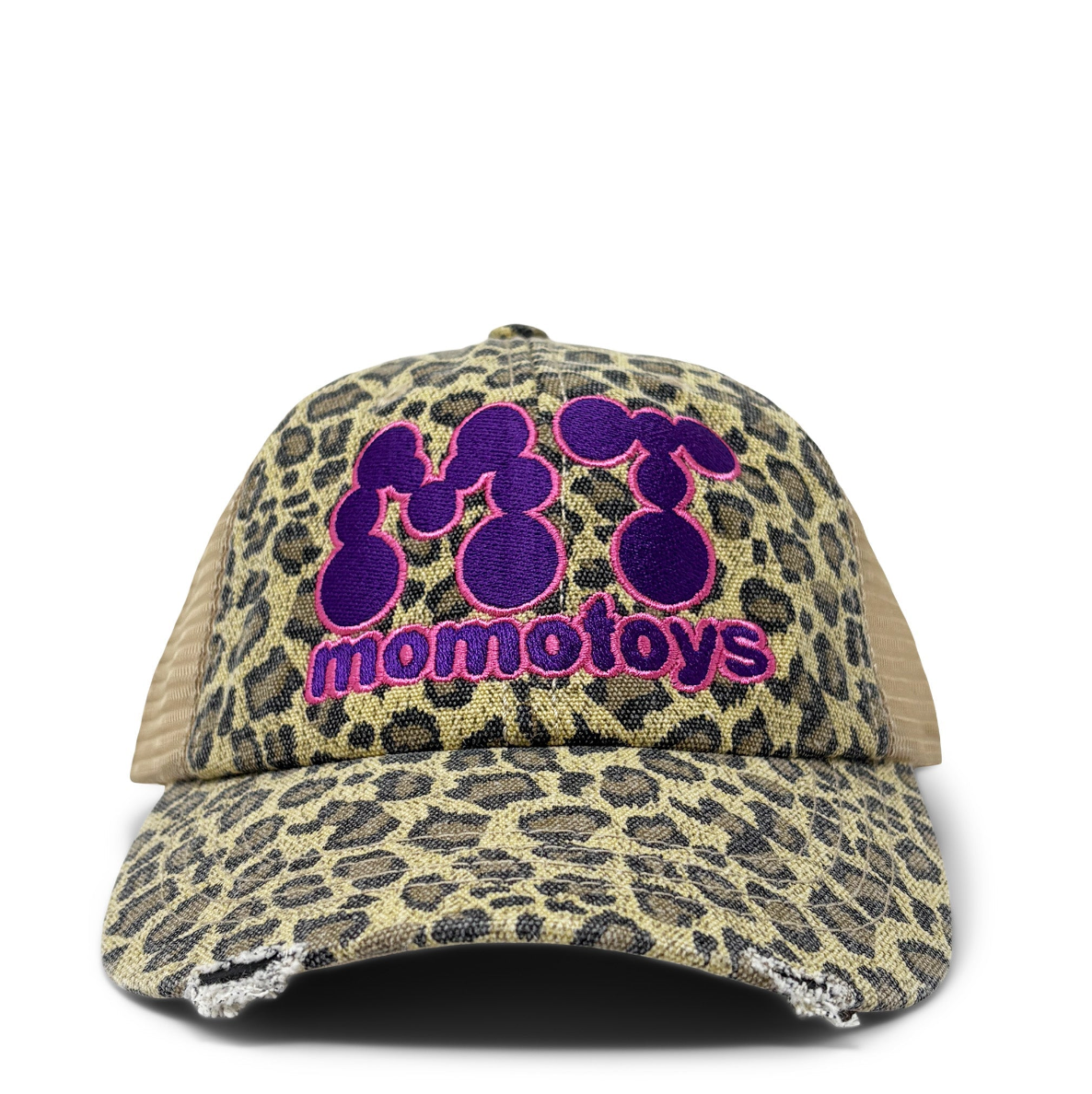 Momotoys - MT Hat - Light Brown Cheetah