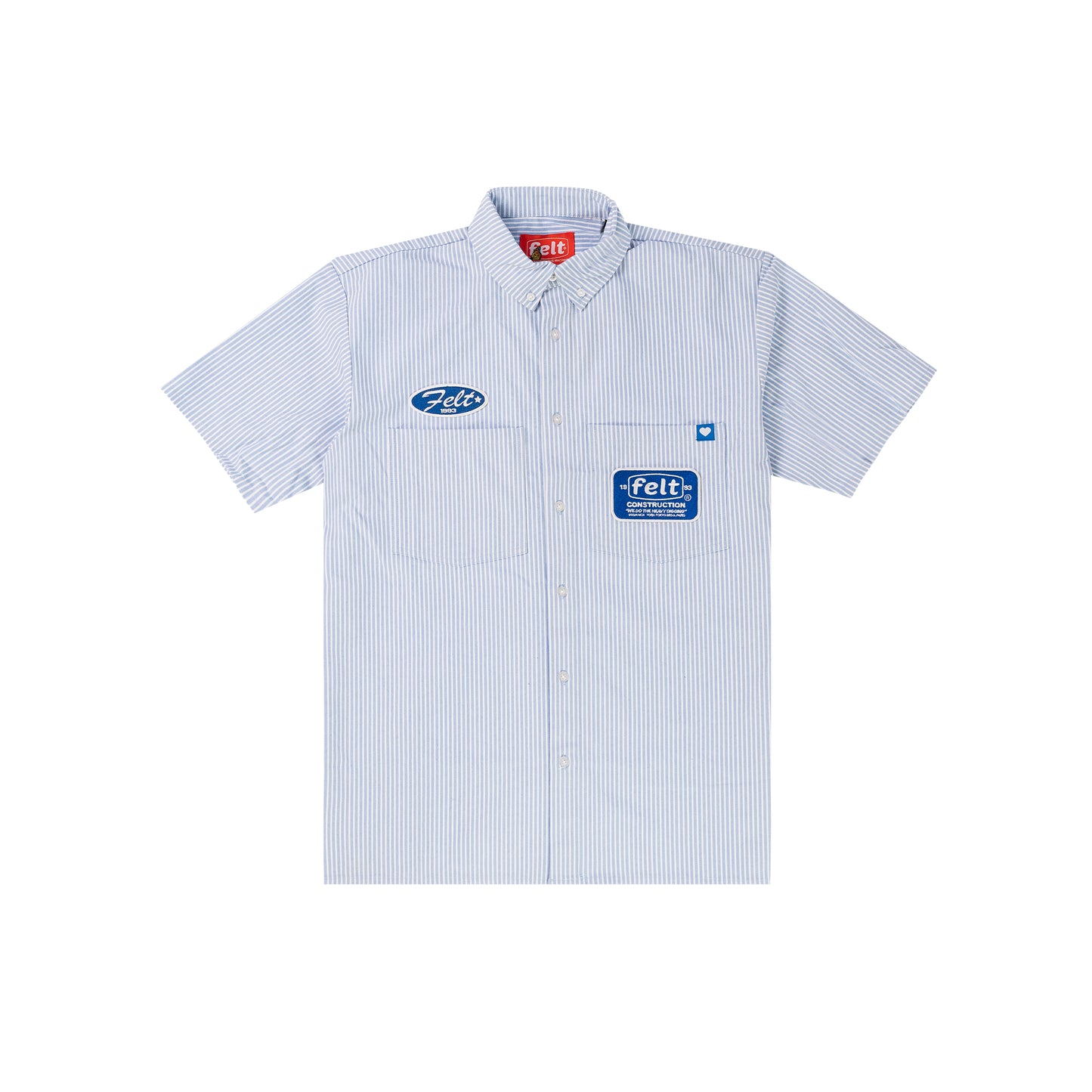 FELT - Mechanic Shirt - Blue & White
