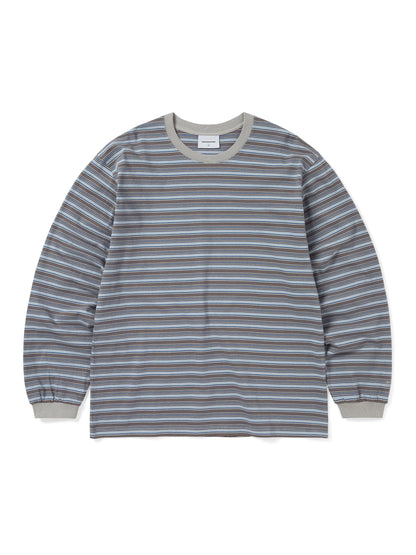 Thisisneverthat - Striped L/S Tee - Brown