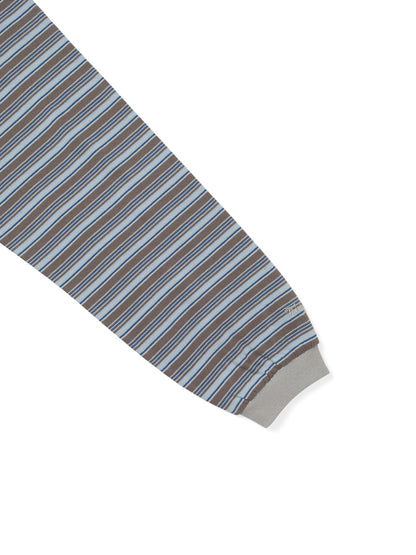 Thisisneverthat - Striped L/S Tee - Brown