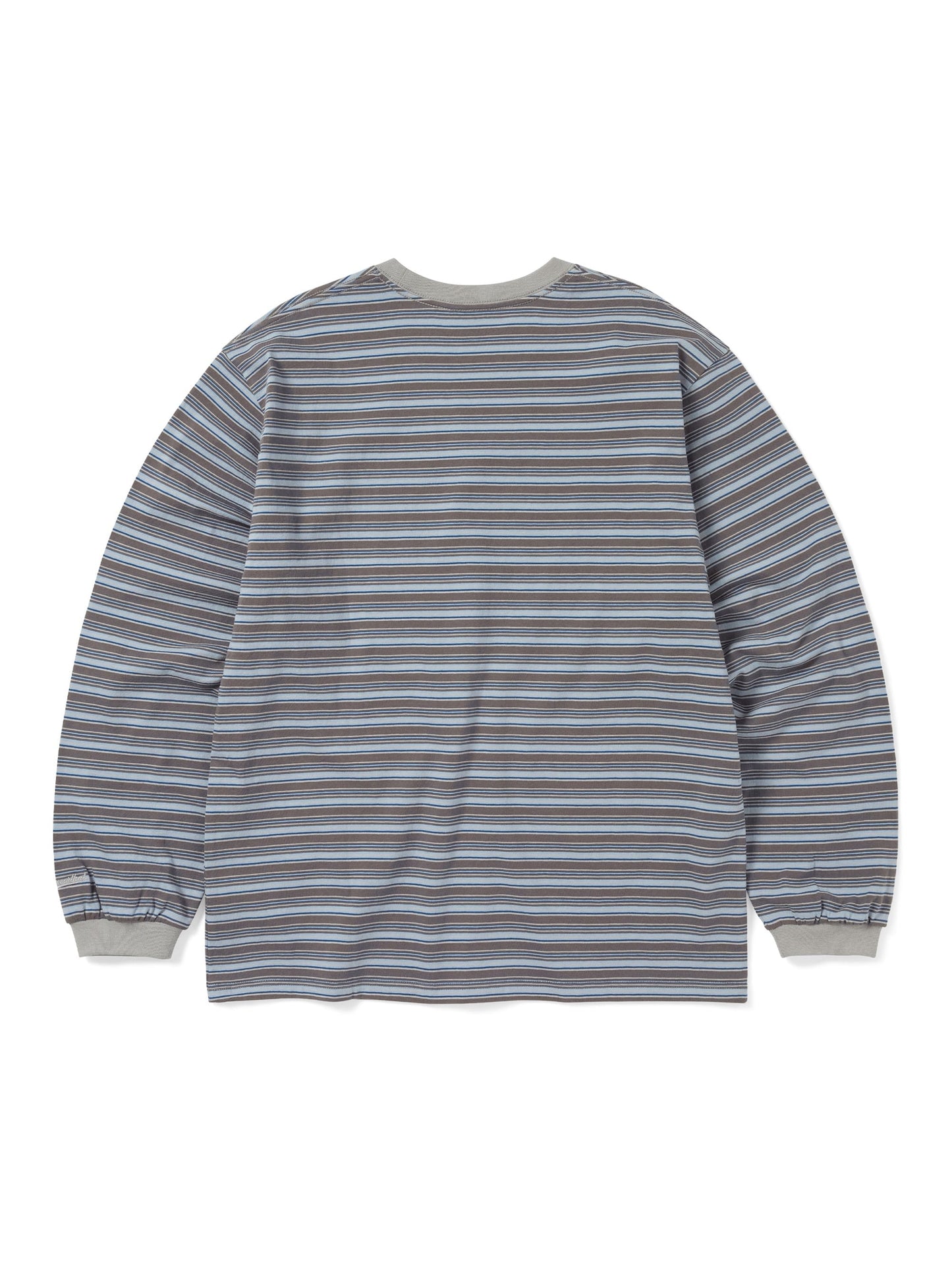 Thisisneverthat - Striped L/S Tee - Brown