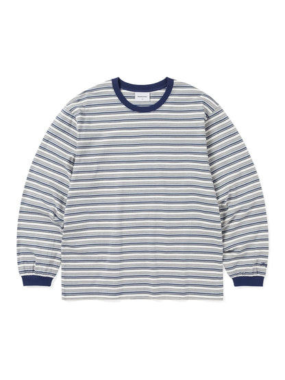 Thisisneverthat - Striped L/S Tee - Ivory