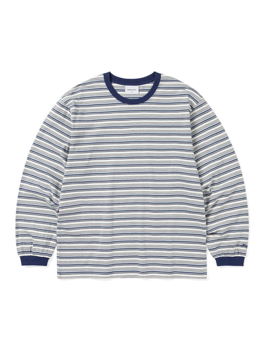 Thisisneverthat - Striped L/S Tee - Ivory